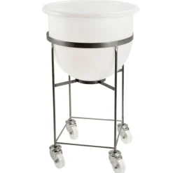 Chariot pour bac profond 75L inox Ø 55 cm plate_length - GILAC Best