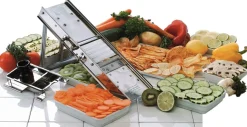 L.TELLIER Chariot pour mandoline inox 17x12x2,5 cm Sale