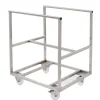 Chariot pour patière 170 L inox 75x65x90 cm plate_length 65 cm - GILAC Sale