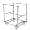 GILAC Chariot pour patière 220 L inox 75x65x90 cm plate_length 65 cm New