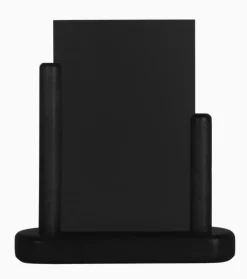 SECURIT Chevalet de table rectangulaire noir 17x15,5x5 cm Classique Sale