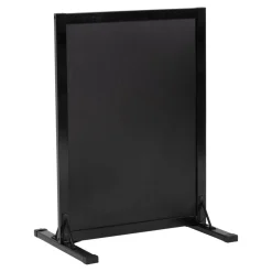 SECURIT Chevalet de trottoir noir 78x56x40 cm Woody Online