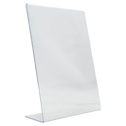 Chevalet porte-affiche 2 faces oblique 32x21,2x8,1 cm Acrylic - SECURIT Discount