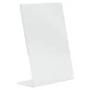 SECURIT Chevalet porte-affiche 2 faces oblique 15x10,5x5 cm Acrylic Discount
