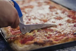 Ciseaux à pizza 12 cm inox nylon unie - GI METAL Best