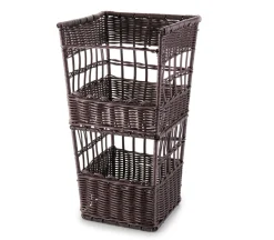 VOLLRATH Claie à porter carré aubergine polypropylène (pp) 29 cm