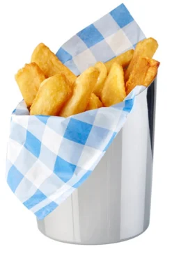 APS Cône à frites conique inox Ø 9,5 cm Snackholder Hot