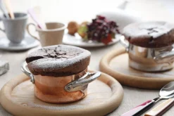 Cocotte avec couvercle cuivre inox Sans revêtement Avec couvercle Ø 9 cm 4,5 cm 0,3 L M'minis - MAUVIEL