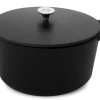 Aucune Cocotte avec couvercle fonte d'acier Sans revêtement Avec couvercle Ø 24 cm 4,2 L Cooko Clearance