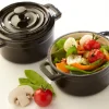 Cocotte avec couvercle fonte d'acier Sans revêtement Avec couvercle Ø 14 cm 6,5 cm 0,5 L - Aucune Online