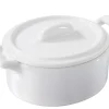 REVOL Cocotte avec couvercle ovale blanc porcelaine culinaire 7,5 cm Belle Cuisine New