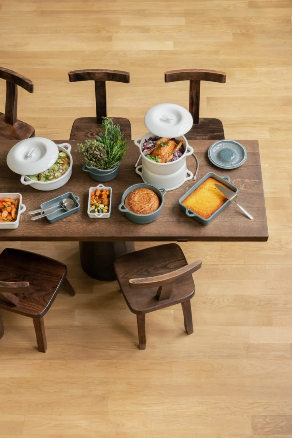REVOL Cocotte avec couvercle rond Blanc albâtre porcelaine culinaire Ø 22 cm Bombance Hot