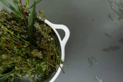 REVOL Cocotte avec couvercle rond Blanc albâtre porcelaine culinaire Ø 22 cm Bombance Hot