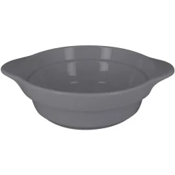 RAK Cocotte avec couvercle rond gris porcelaine vitrifiée Ø 16 cm Chefs Fusion Outlet