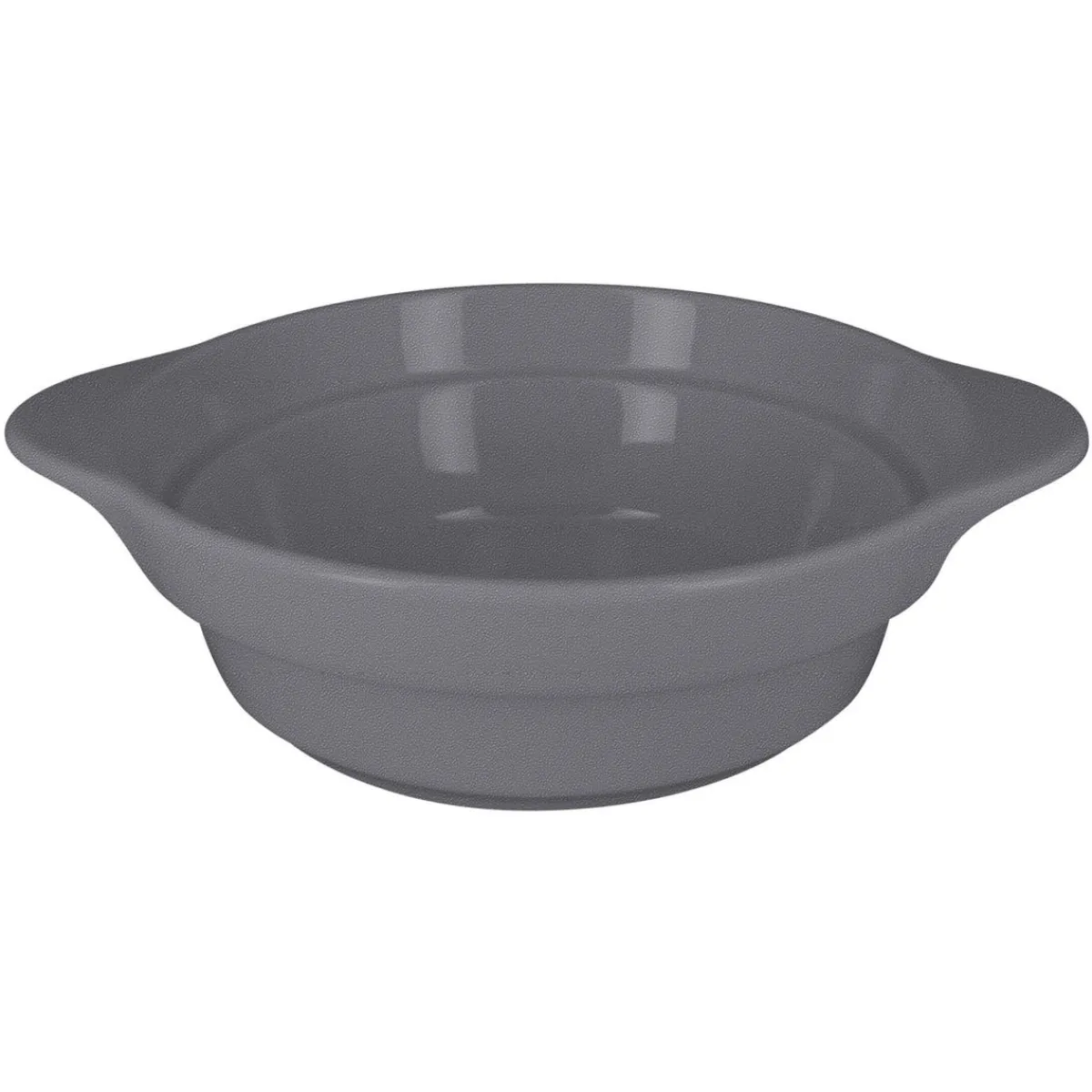 RAK Cocotte avec couvercle rond gris porcelaine vitrifiée Ø 16 cm Chefs Fusion Outlet