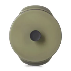 Cocotte avec couvercle rond vert porcelaine culinaire Ø 12 cm  Caractère - REVOL Sale