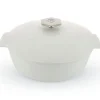Cocotte avec induction rond blanc porcelaine culinaire Ø 28 cm ution 2 - REVOL Hot