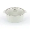 REVOL Cocotte avec induction rond transparent porcelaine culinaire Ø 22 cm ution 2 Online