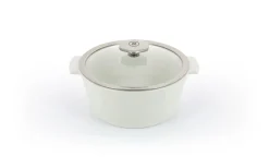 REVOL Cocotte avec induction rond transparent porcelaine culinaire Ø 22 cm ution 2 Online