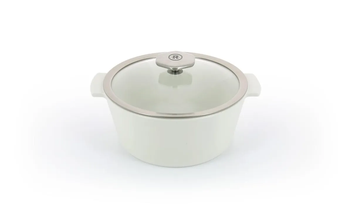 REVOL Cocotte avec induction rond transparent porcelaine culinaire Ø 22 cm ution 2 Online