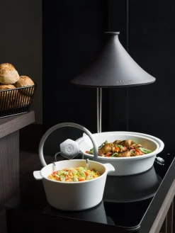 REVOL Cocotte avec induction rond transparent porcelaine culinaire Ø 22 cm ution 2 Online