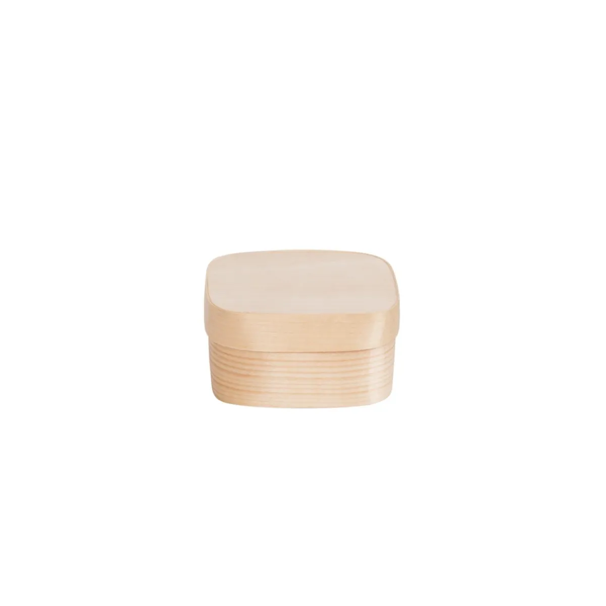 Cocotte bois carré 8,5x8,5x4 cm Oxstal (240 pièces) - PRO.MUNDI Outlet