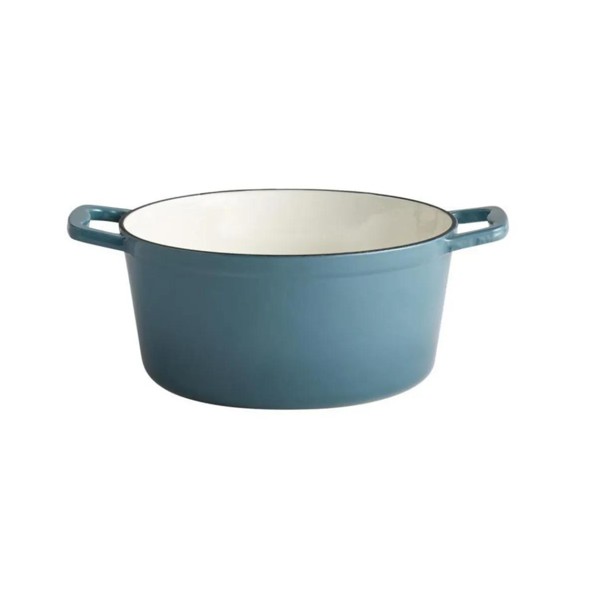 Cocotte fonte d'acier inox Sans revêtement Avec couvercle 25x25x11,5 cm 4 L 5 Stars - APS Online