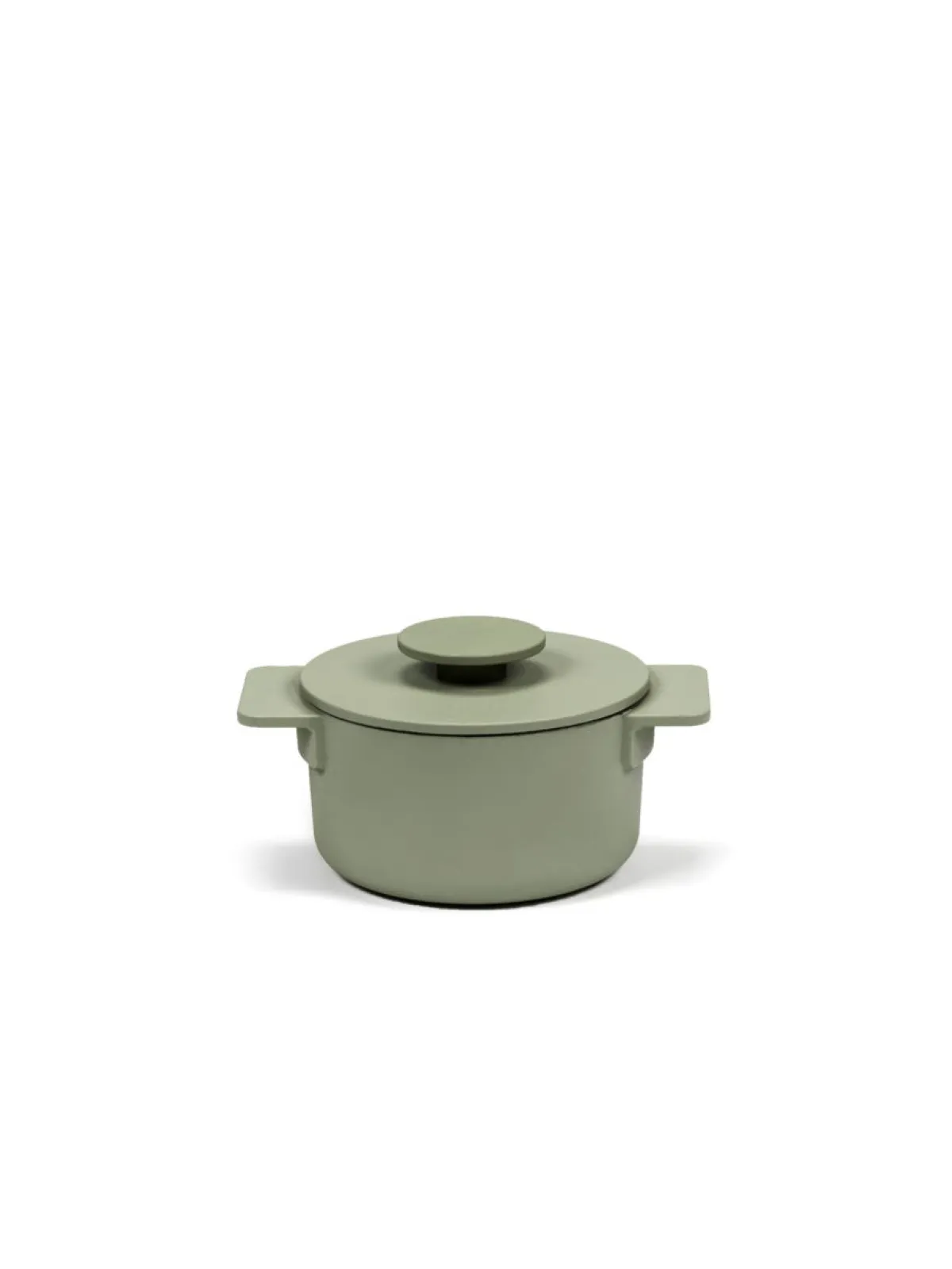 Cocotte fonte d'acier Sans revêtement Avec couvercle Ø 15 cm 8,45 cm 100 cl Surface - SERAX Discount