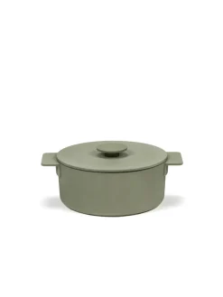 SERAX Cocotte fonte d'acier Sans revêtement Avec couvercle Ø 20 cm 12 cm 200 cl Surface Best