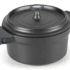 LACOR Cocotte fonte d'aluminium Revêtement anti-adhésif Avec couvercle Ø 20 cm 8 cm 2,4 L