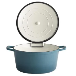 APS Cocotte fonte émaillée inox Sans revêtement Avec couvercle 28x28x13 cm 6 L 5 Stars Online