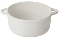 REVOL Cocotte four sans couvercle porcelaine blanc Ø 22 cm 250 cl Bombance Clearance