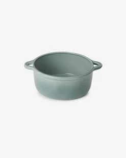 REVOL Cocotte four sans couvercle porcelaine Gris nuage Ø 22 cm 2,5 L Bombance