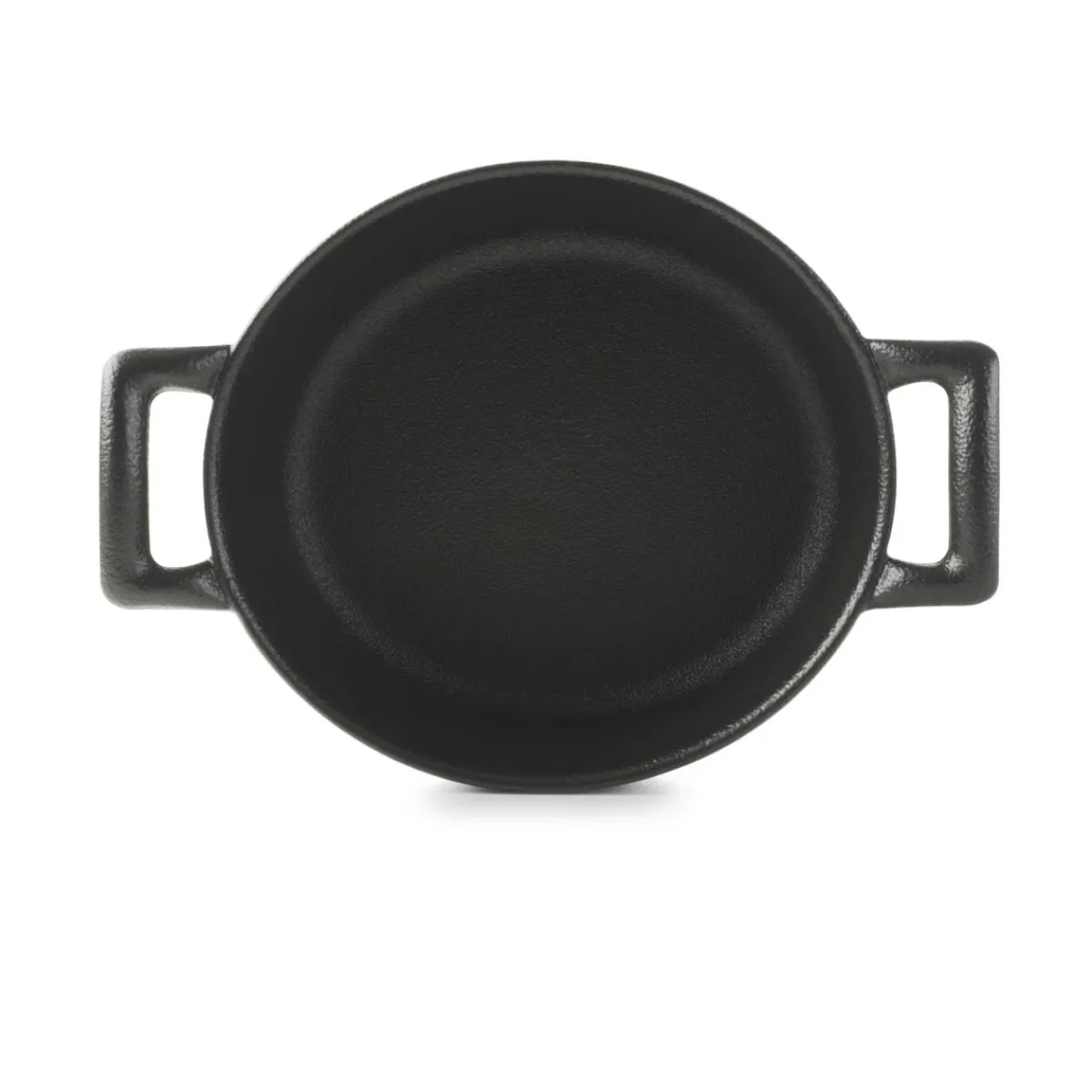 Cocotte ovale noir porcelaine culinaire 13,5x12,2 cm Belle Cuisine - REVOL Best