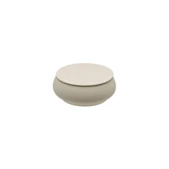 DEGRENNE Cocotte rond beige grès émaillé Ø 14 cm Bahia Hot