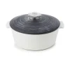 Cocotte rond blanc porcelaine culinaire Ø 26 cm ution 2 - REVOL Clearance