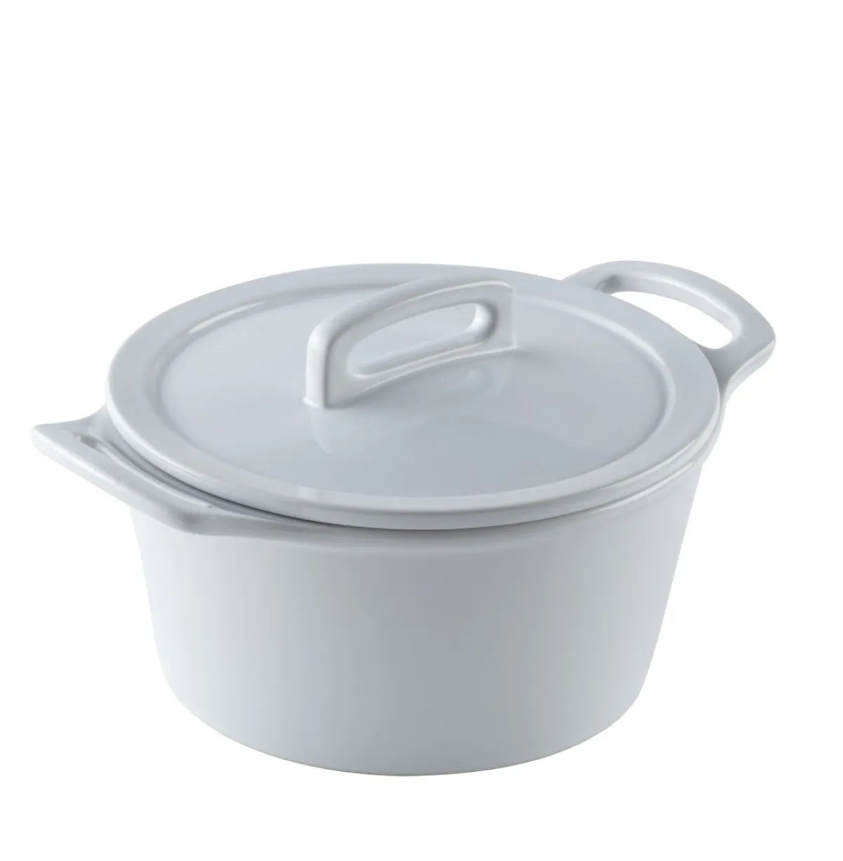 PRO.MUNDI Cocotte rond blanc porcelaine Ø 10 cm Bistronome Clearance
