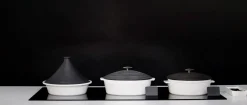 Cocotte rond noir porcelaine culinaire Ø 26 cm ution 2 - REVOL Outlet