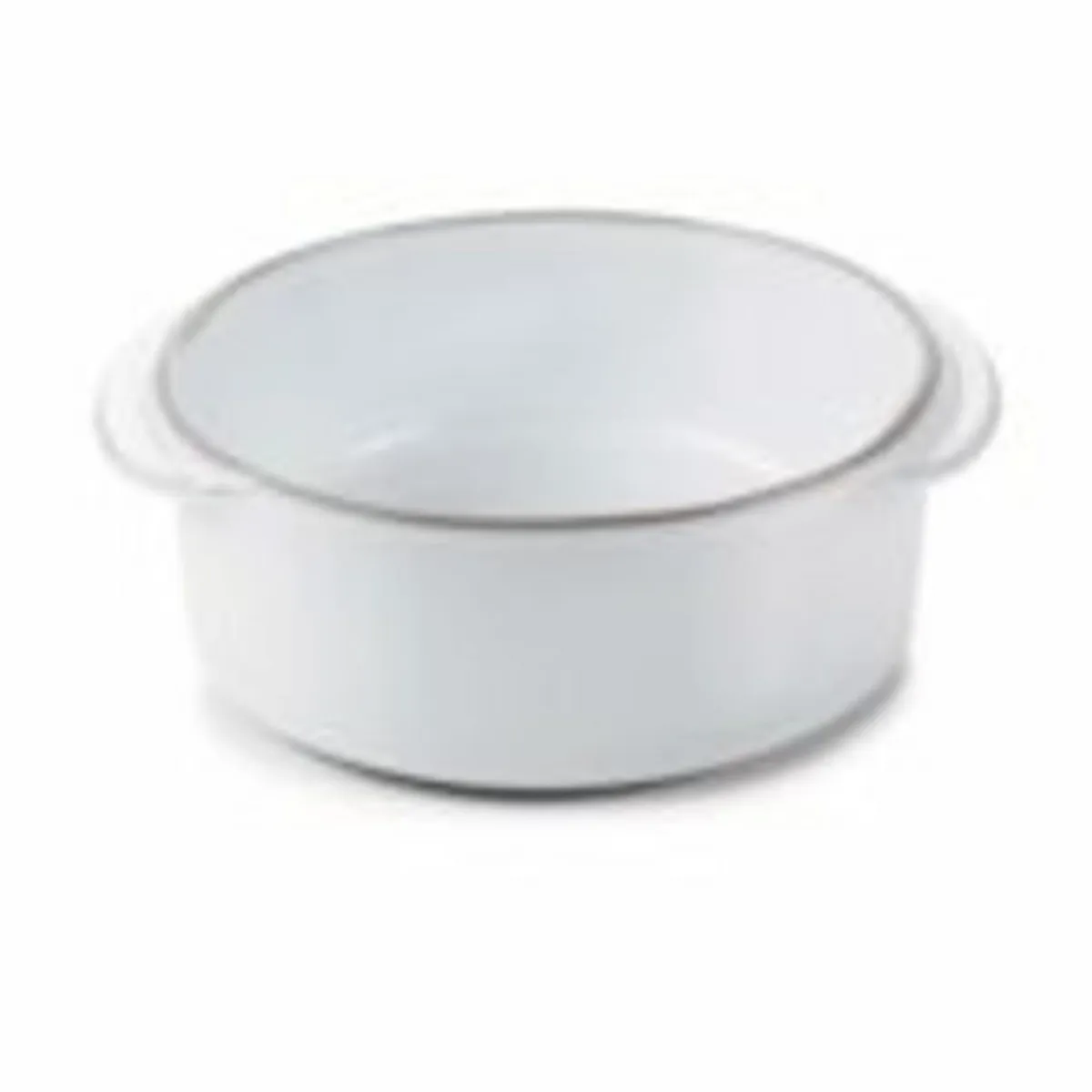 Cocotte sans couvercle rond blanc porcelaine culinaire Ø 12 cm Caractère - REVOL Clearance