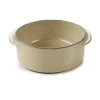 Cocotte sans couvercle rond beige porcelaine culinaire Ø 12 cm  Caractère - REVOL New