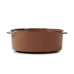 REVOL Cocotte sans couvercle rond rouge porcelaine culinaire Ø 12 cm  Caractère Online