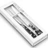 DEGLON Coffret de 2 couteaux 22 cm inox POM unie Ideal Sabatier New