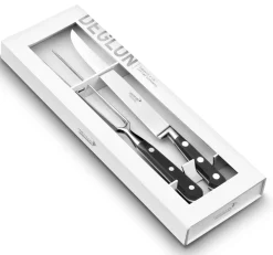 DEGLON Coffret de 2 couteaux 22 cm inox POM unie Ideal Sabatier New