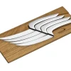 Coffret de 4 couteaux inox 26,1x10,4x1,7 cm Meeting - DEGLON Outlet