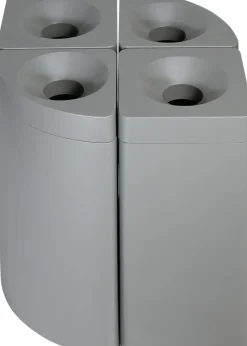 PROBBAX Collecteur acier 30 L gris Online