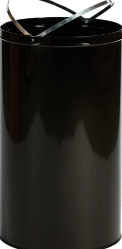 PROBBAX Collecteur acier 40 L noir Hot