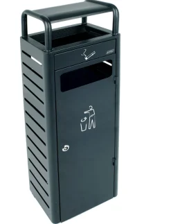 PROBBAX Collecteur avec cendrier acier 25x30x96 cm Clearance