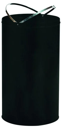 PROBBAX Collecteur dôme métal 40 L noir mat Sale