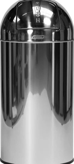 Collecteur inox 40 L argent - PROBBAX Discount