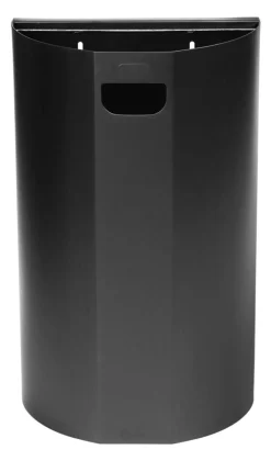 Collecteur mural demi-lune acier 40 L gris anthracite - PROBBAX Clearance